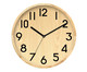 Relógio de Parede Velaz Natural, Marrom | WestwingNow