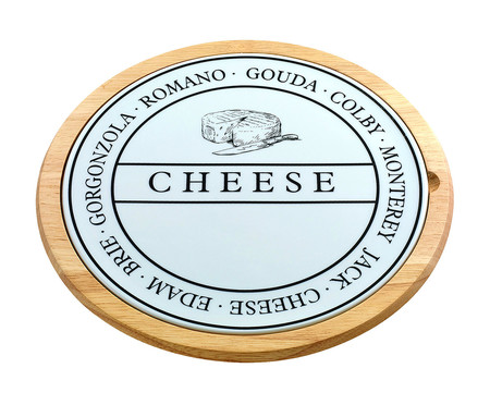 Tábua para Queijo Kinds Of Cheese