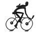 Adorno Ciclista Preto, Preto | WestwingNow