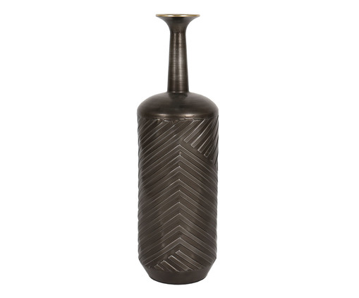 Vaso com Textura Prisco Preto, Preto | WestwingNow