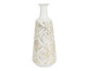 Vaso de Piso com Textura Platão l - Branco, Branco | WestwingNow