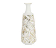 Vaso de Piso com Textura Platão l - Branco | WestwingNow