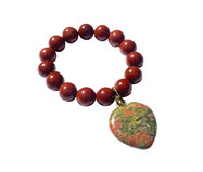 Pulseira Gold Biwa Red Jade | WestwingNow