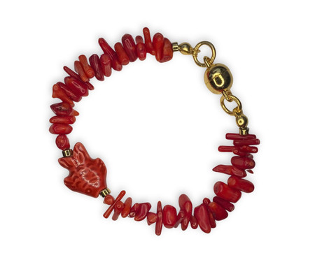 Pulseira Ilhabela Coral - 19cm | WestwingNow