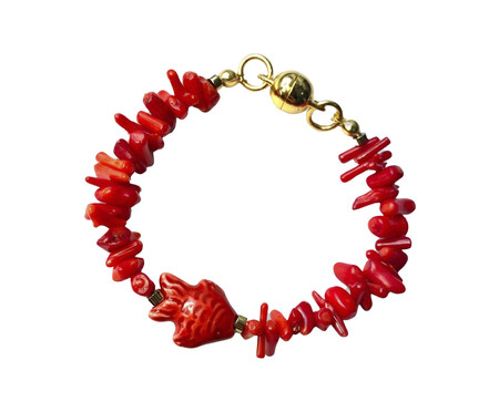 Pulseira Ilhabela Coral - 19cm | Westwing