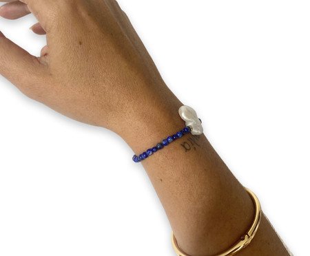 Pulseira Surf Azul Escuro Gold | Westwing