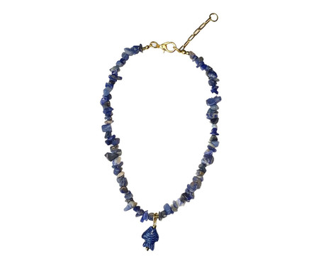 Colar Ilhabela Lápis Lazuli Gold - 45cm | WestwingNow