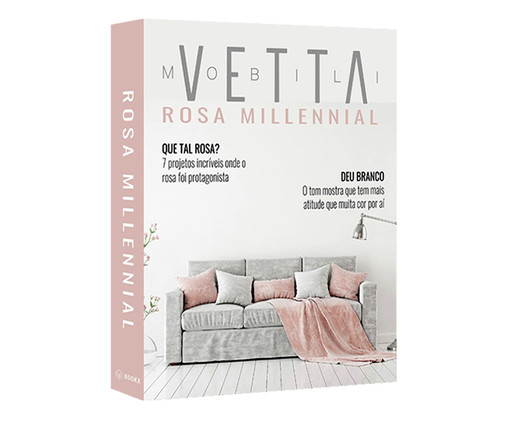 Book Box Vetta Rosa Millennial, Colorido | WestwingNow