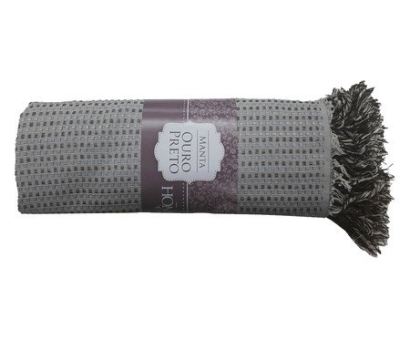 Manta Decorativa Ouro Preto Chocolate | Westwing