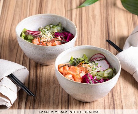 Jogo de Bowls Orgânico Latte Cru | Westwing