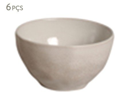 Jogo de Bowls Orgânico Latte Cru | Westwing