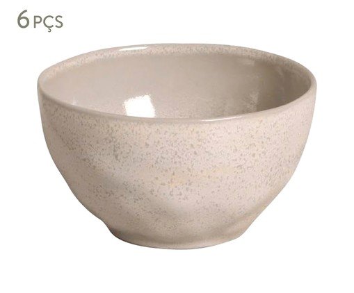 Jogo de Bowls Orgânico Latte Cru, Bege | WestwingNow