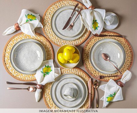 Jogo de Xícaras para Café Bio Latte Cru | Westwing