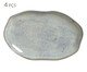 Jogo de Travessas Oval Rasa Média Bio Green Granite, Azul | WestwingNow