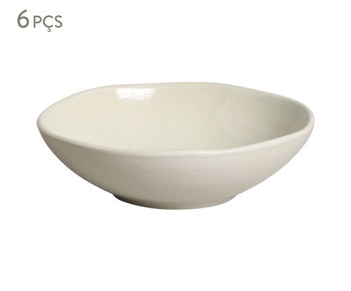 Jogo de Cumbucas Orgânico Clay, Bege | WestwingNow