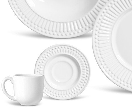 Jogo de Jantar Roma Branco | Westwing