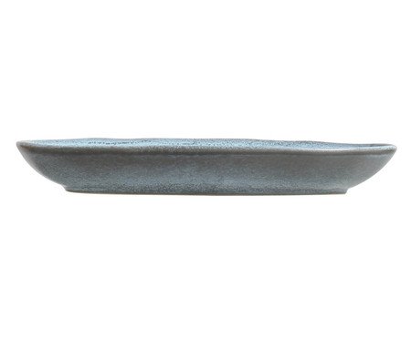 Jogo de Travessas Oval Funda Orgânico Breeze Azul Claro | Westwing