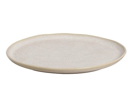 Jogo de Pratos Raso Bio Latte Cru | Westwing