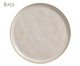 Jogo de Pratos Raso Bio Latte Cru, Bege | WestwingNow