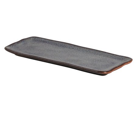 Jogo de Travessas Retangular Média Titanium Azul Escuro | Westwing