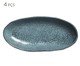 Jogo de Travessas Oval Funda Orgânico Night Sky Azul, Azul | WestwingNow