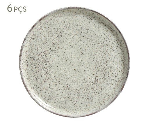 Jogo de Pratos para Sobremesa Bio Pistache Verde Menta, Verde | WestwingNow