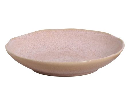 Jogo de Pratos Fundo Bio Litchi Rosa | Westwing