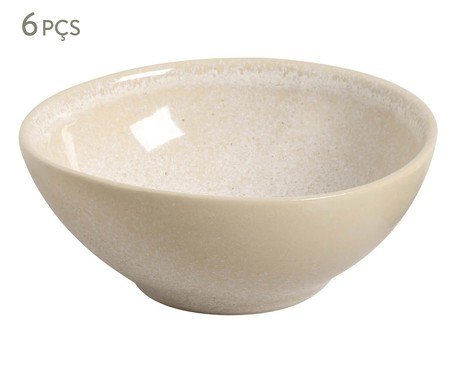Jogo de Cumbucas Coup Stoneware Latte Cru | Westwing