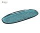 Jogo de Travessas Oval Rasa Pequena Night Sky Azul, Azul | WestwingNow