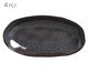 Jogo de Travessas Oval Funda Titanium Azul Escuro, Preto | WestwingNow