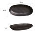 Jogo de Travessas Oval Funda Orgânico Preto Matte Preto, Preto | WestwingNow