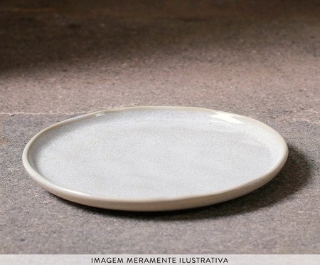 Conjunto com 6 Pratos de Sobremesa Bio Latte | Westwing