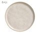 Conjunto com 6 Pratos de Sobremesa Bio Latte, Bege | WestwingNow