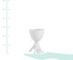 Vaso Decorativo Pessoa Pernas Dobradas - Branco, Branco | WestwingNow