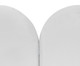 Cabeceira em Veludo Arco Embrace - Gelo, white | WestwingNow