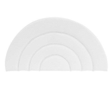 Cabeceira em Lona Arco - Branca