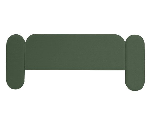 Cabeceira em Lona Arco Embrace - Verde, green | WestwingNow
