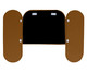 Cabeceira em Lona Arco Embrace - Terracota, Terracotta | WestwingNow