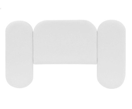 Cabeceira em Lona Arco Embrace - Branca