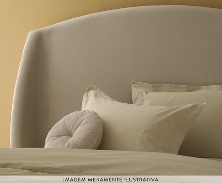 Cabeceira em Lona Smooth - Branca | Westwing