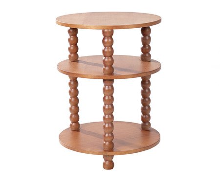 Mesa de Apoio Bubble Feet Pequena Caramelo | Westwing