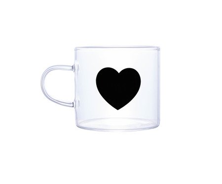 Caneca Black Heart | Westwing