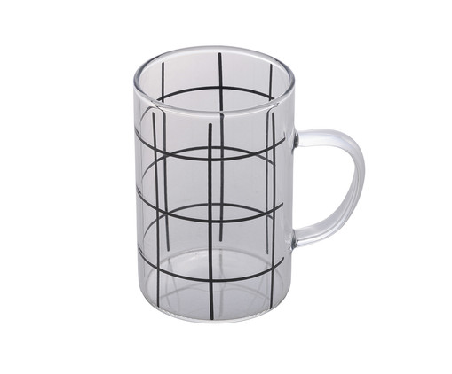 Caneca Stripes, Transparente | WestwingNow