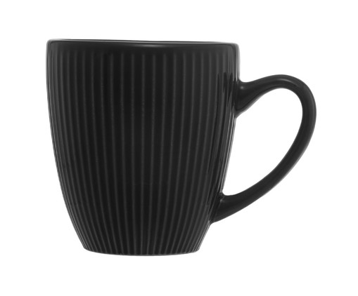 Caneca Roma Lyor Preta, Preto | WestwingNow