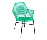 Cadeira de Fibra Sintética Tropicalia - Verde | WestwingNow