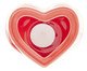 Aparelho de Fondue em Porcelana Coração Vermelho Wolff, Vermelho | WestwingNow