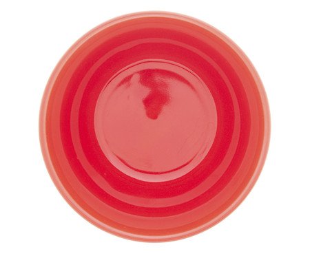 Aparelho de Fondue em Porcelana Vermelho Wolff | Westwing