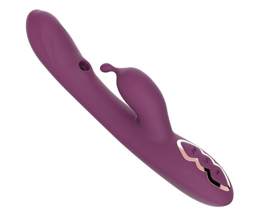 Vibrador Rabbit e Sugador Glow Roxo, Roxo | WestwingNow