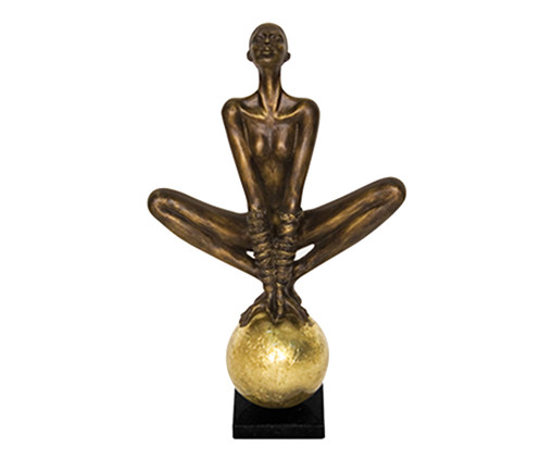 Adorno Africana Gold, Dourado | WestwingNow