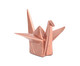 Adorno Origami Pássaro Acobreado, Rosa | WestwingNow